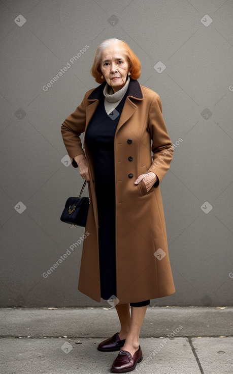 Venezuelan elderly female with  ginger hair