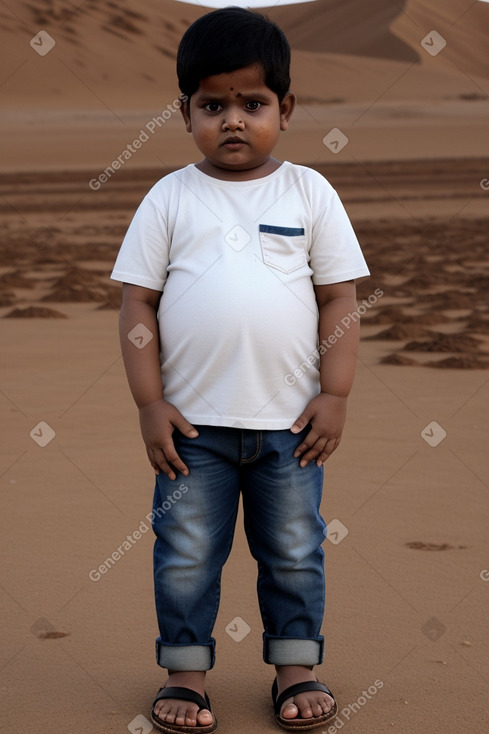 Bangladeshi infant boy with  ginger hair