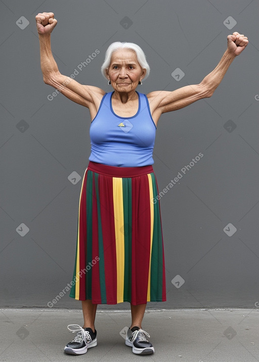 Bolivian elderly female 