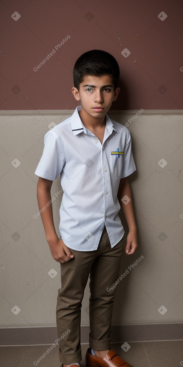 Colombian teenager boy 