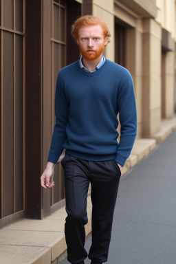 Egyptian adult male with  ginger hair