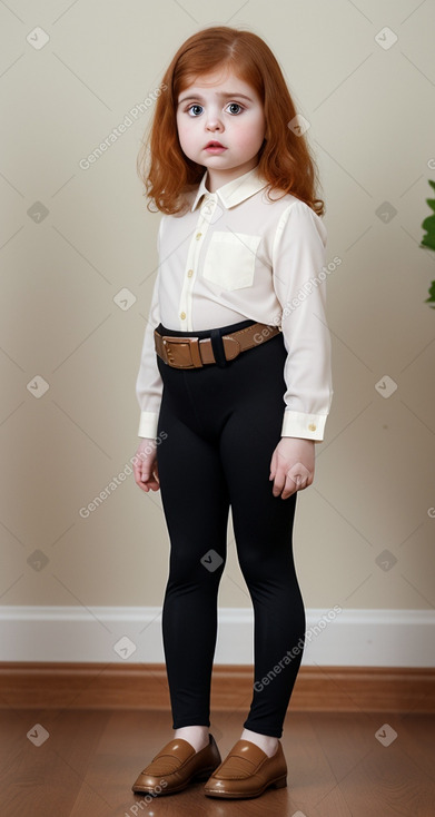 Iraqi infant girl with  ginger hair