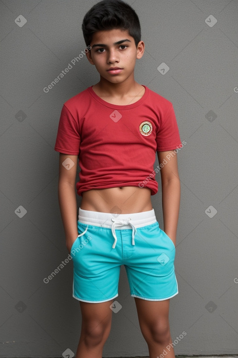 Ecuadorian teenager boy 