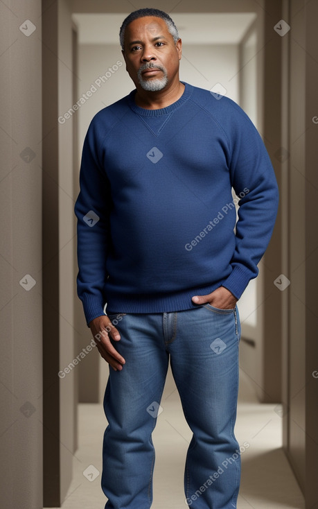 African american middle-aged male 