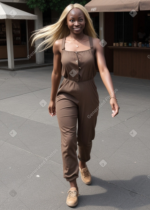 Adult female with  blonde hair