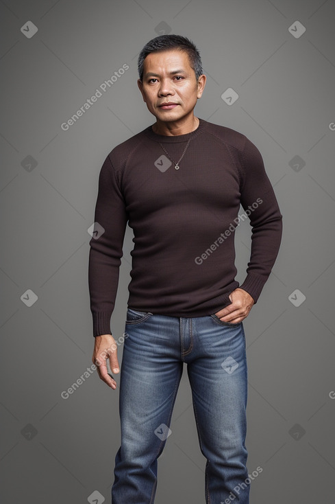 Indonesian middle-aged male 