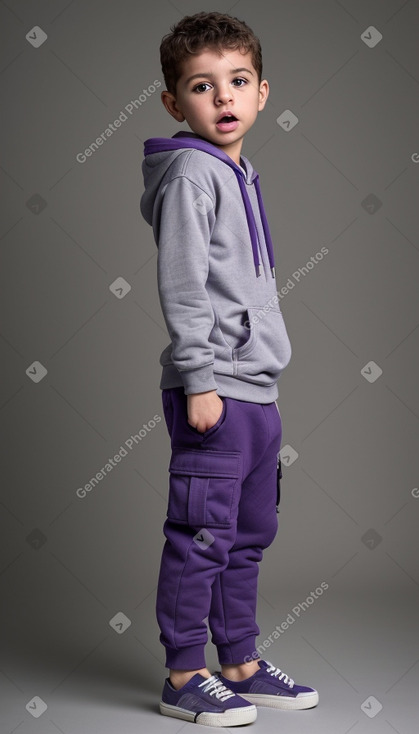 Israeli infant boy with  gray hair