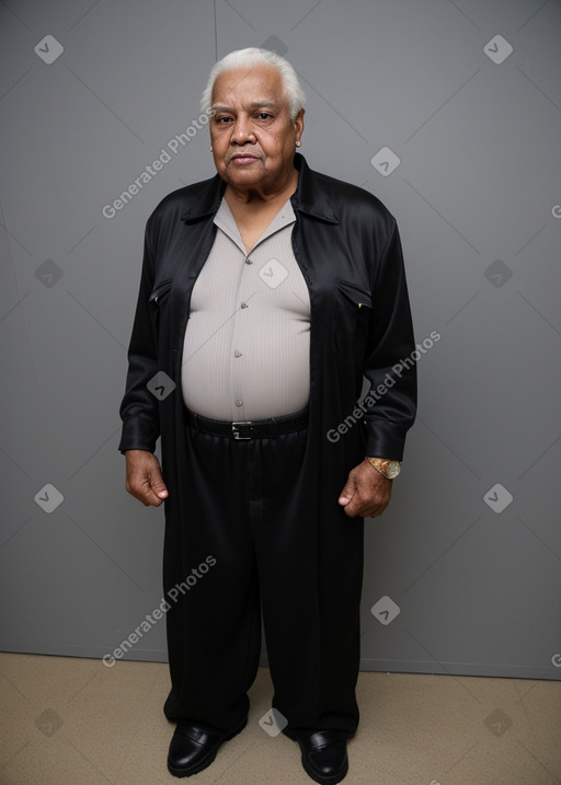 Panamanian elderly male with  black hair