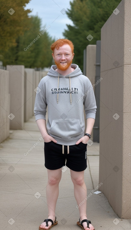 Croatian adult non-binary with  ginger hair