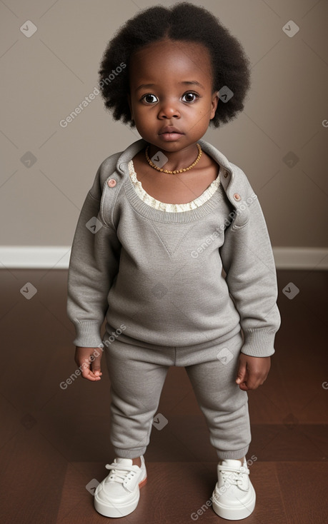 African infant girl 