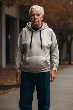 American elderly male with  blonde hair