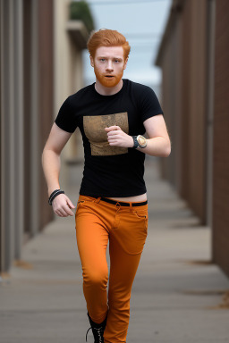 Puerto rican young adult male with  ginger hair