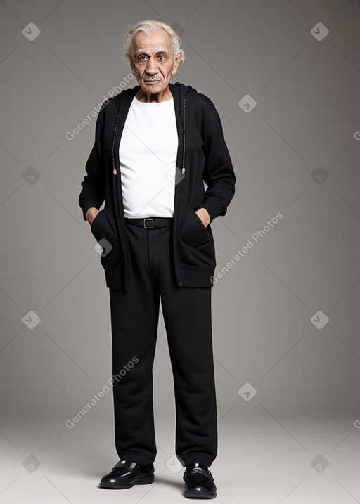 Arab elderly male with  blonde hair