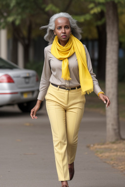 Somali adult female with  gray hair