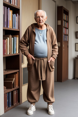 South african elderly male with  brown hair