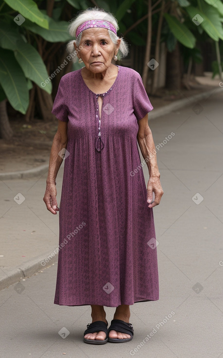 Peruvian elderly female 