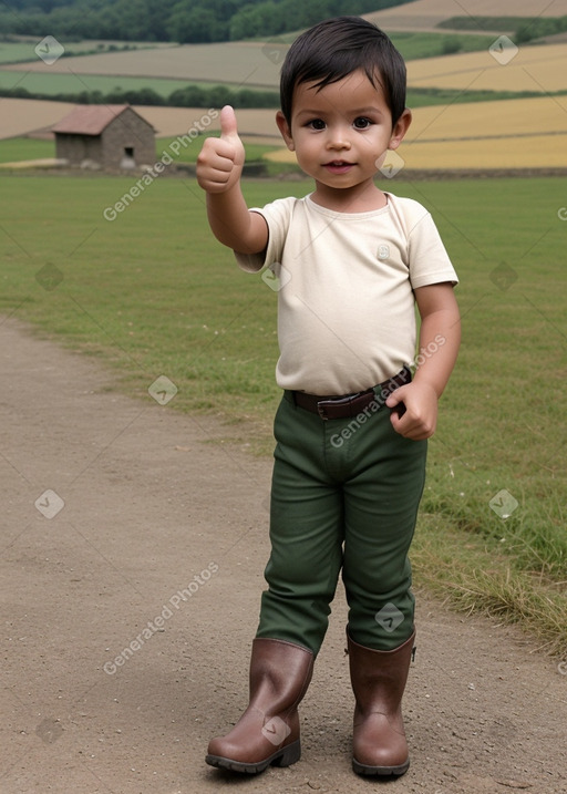 Peruvian infant boy 