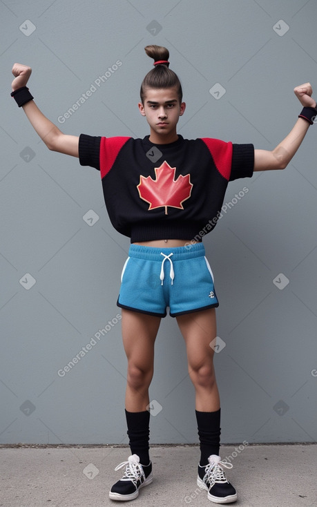 Canadian teenager boy 