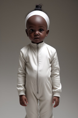 Sudanese infant boy with  gray hair