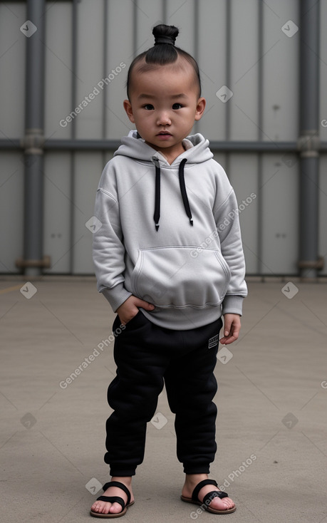 Mongolian infant boy 