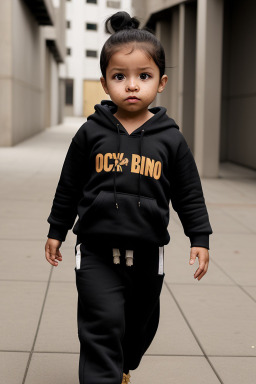 Peruvian infant boy with  black hair