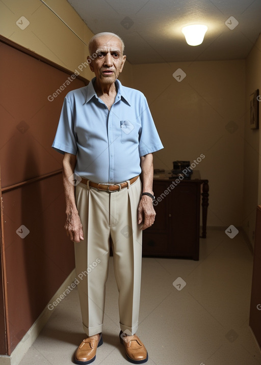 Egyptian elderly male with  ginger hair