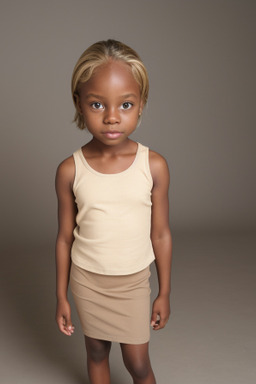 Child female with  blonde hair