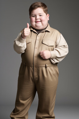 Dutch child boy with  brown hair