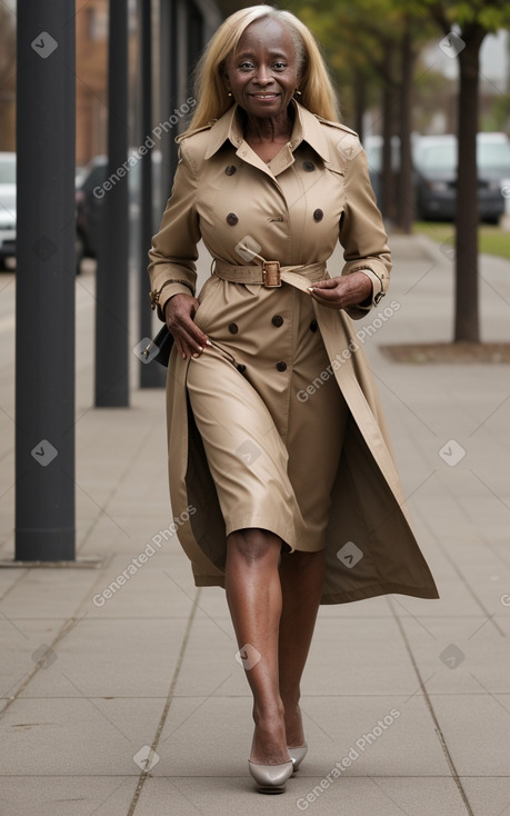 Elderly female with  blonde hair