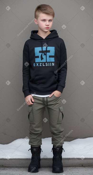 Estonian teenager boy 