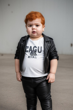 Brazilian infant boy with  ginger hair