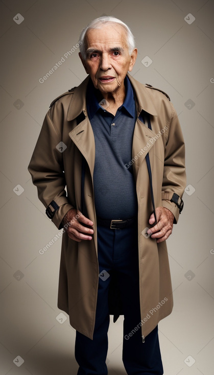 Cuban elderly male with  brown hair