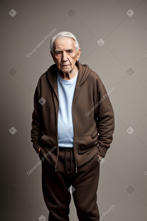 Argentine elderly male with  brown hair