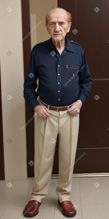 Turkish elderly male with  ginger hair