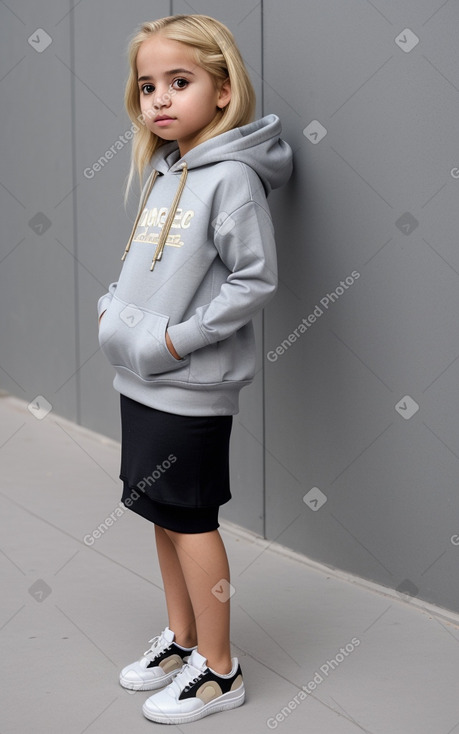 Egyptian infant girl with  blonde hair