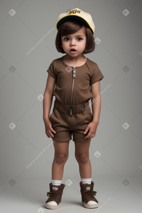 Venezuelan infant boy with  brown hair