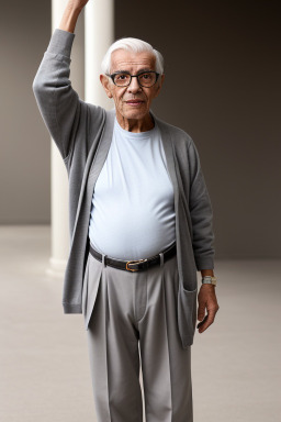 Tunisian elderly male with  gray hair