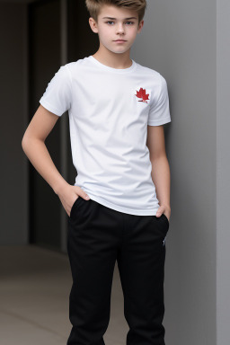 Canadian teenager boy 