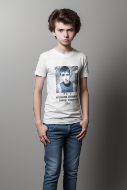 Belarusian teenager boy 