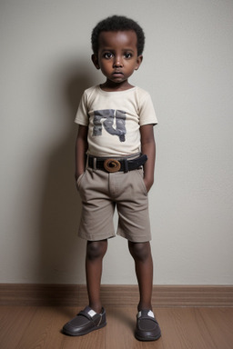 Somali infant boy with  gray hair