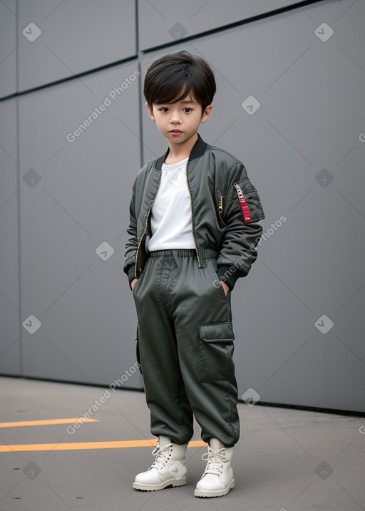 South korean child boy 