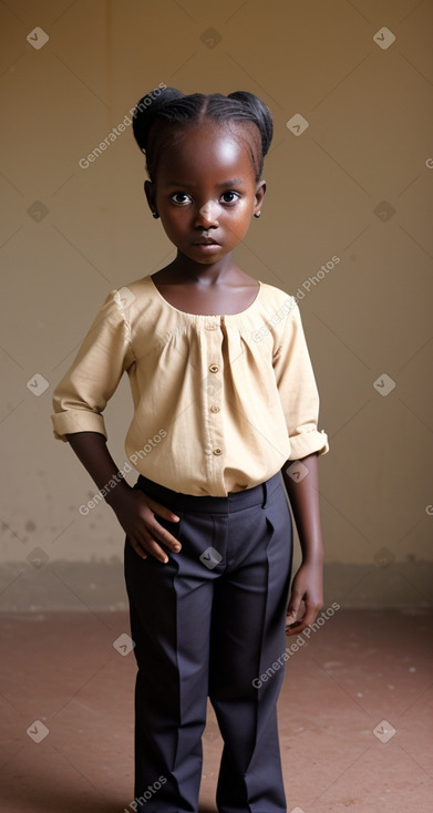 Ugandan child girl 