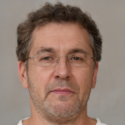Neutral white adult male with short  brown hair and brown eyes