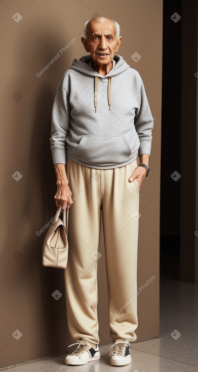 Jordanian elderly male with  ginger hair