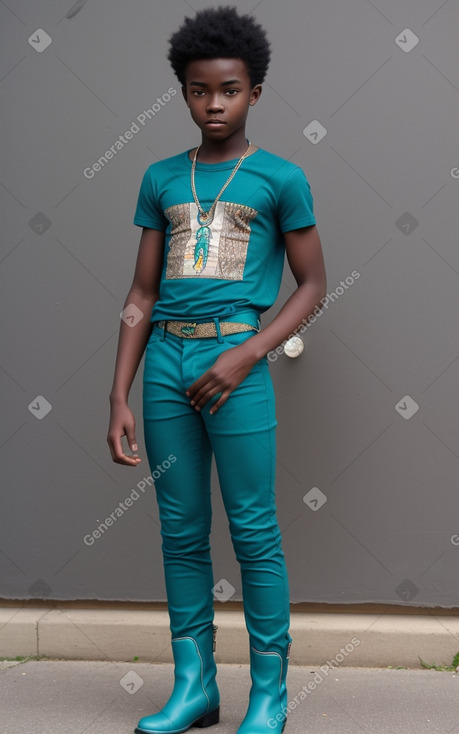 African teenager boy 