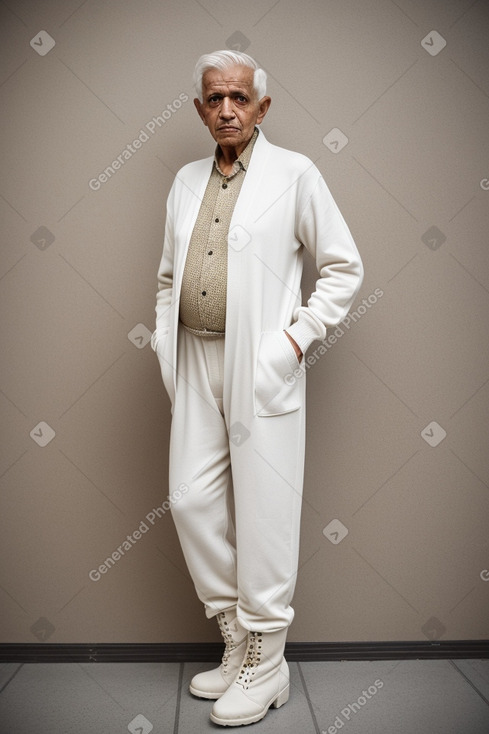 Yemeni elderly male with  white hair