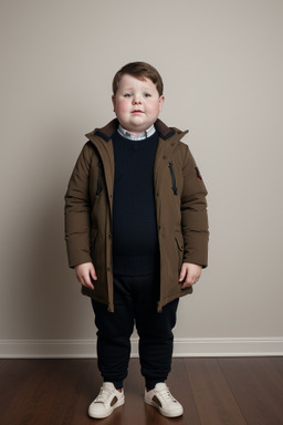 German child boy with  brown hair