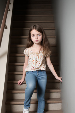 Slovenian child female with  brown hair