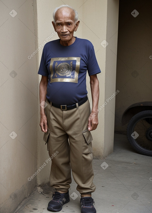 Nepalese elderly male with  ginger hair