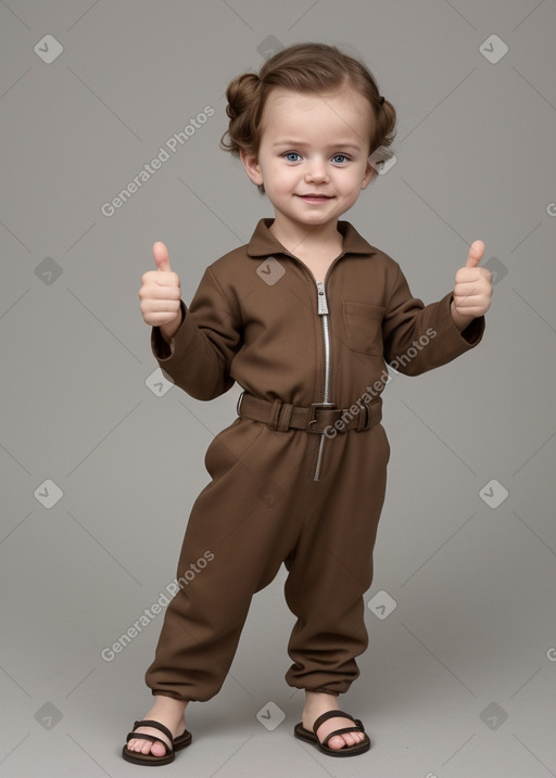 Hungarian infant boy with  brown hair